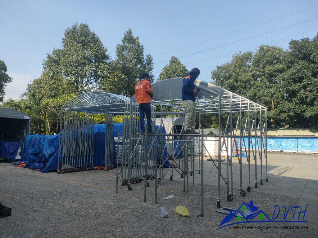 Nhà bạt vòm xếp